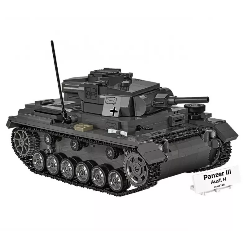 COBI Historical Collection Panzer III Ausf. H detalių rinkinys, 963 vnt.