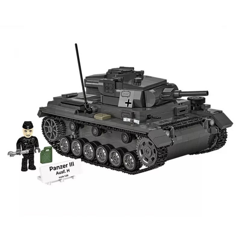COBI Historical Collection Panzer III Ausf. H detalių rinkinys, 963 vnt.