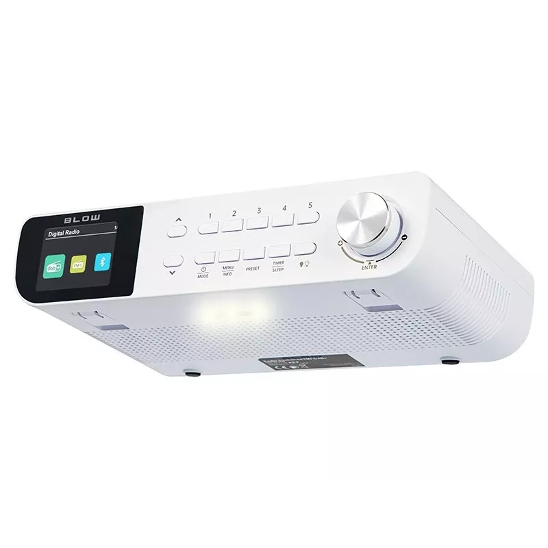 BLOW RK1 Virtuvinis Radijas FM/DAB+ Baltas