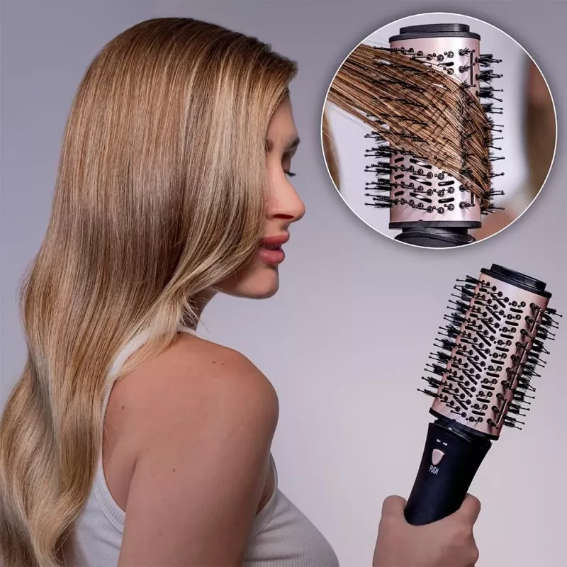 Cecotec CeramicCare 10in1 Styler Hot Air Brush 1000W Juoda
