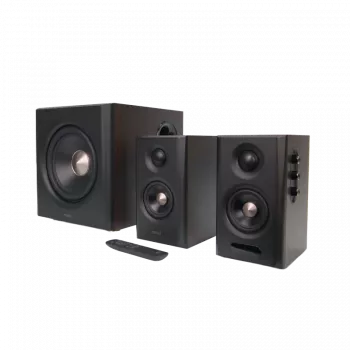 Edifier S355DB 2.1 Bookshelf Speaker System with Subwoofer, Walnut