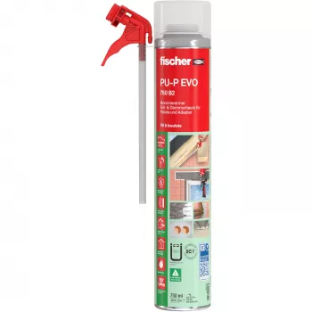 Fischer Low-Monomer PU Foam PU-P EVO 750 B2 (White, 750ml)