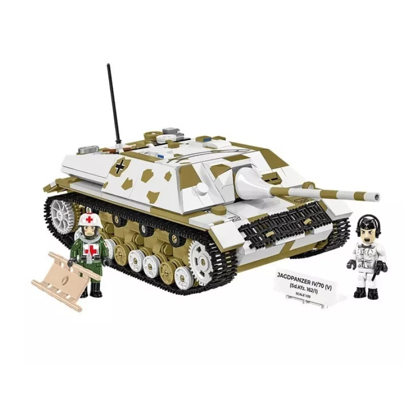 COBI KLOCKI Historical Collection Jagdpanzer IV/70 (V) (Sd.Kfz.162/1) Statybinis Rinkinys 1024 dalių