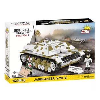 COBI KLOCKI Historical Collection Jagdpanzer IV/70 (V) (Sd.Kfz.162/1) Statybinis Rinkinys 1024 dalių