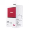 Samsung Portable SSD T7 500GB USB 3.2 Gen 2 Metallic Red