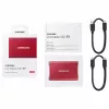 Samsung Portable SSD T7 500GB USB 3.2 Gen 2 Metallic Red