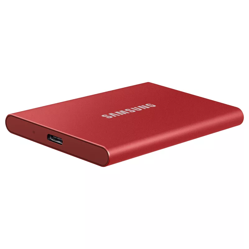Samsung Portable SSD T7 500GB USB 3.2 Gen 2 Metallic Red