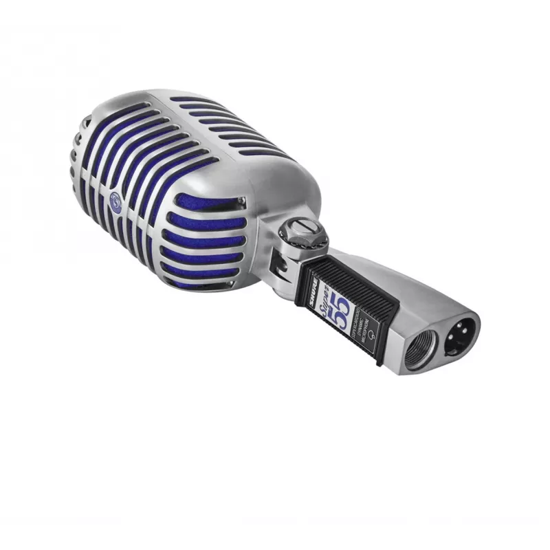 Shure SUPER 55 pilkas dinaminis studijinis mikrofonas, superkardioida