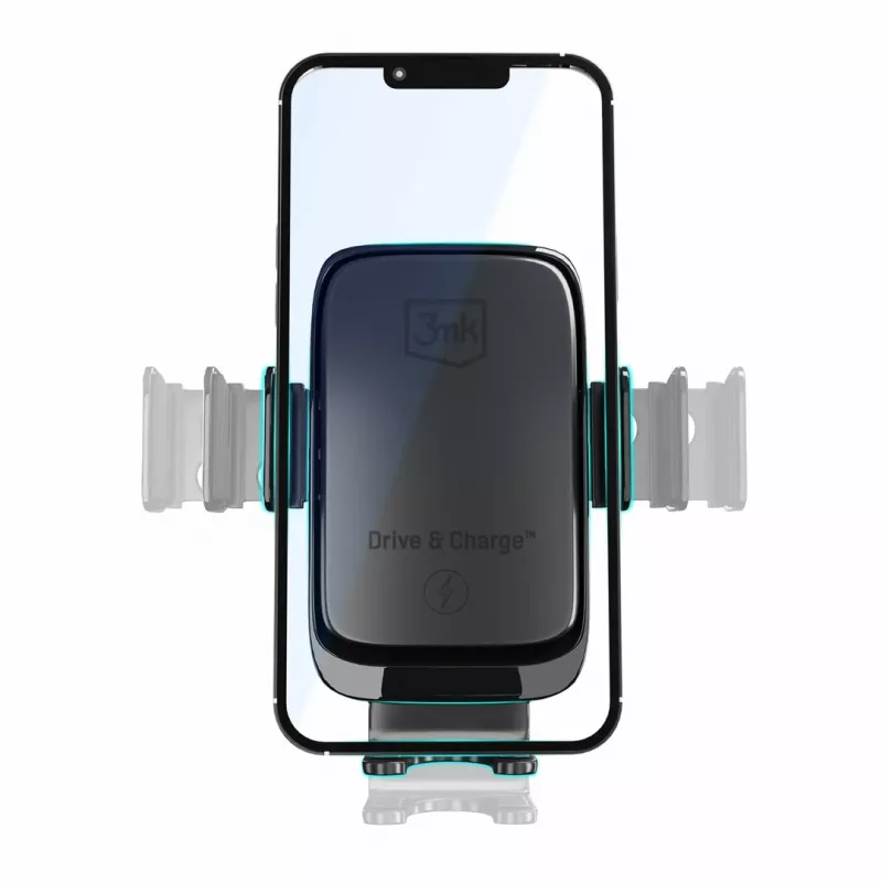 3mk Drive & Charge Automobilinis laikiklis su belaidžiu įkrovikliu