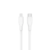 Canyon CLNM60SC10 USB-C to Lightning laidas 1m 60W MFi Silikono Baltas