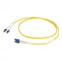 EFB-Elektronik Duplex Jumper LC-LC 9/125µm OS2 LSZH Geltonas 1,5m Šviesolaidinis Laidas