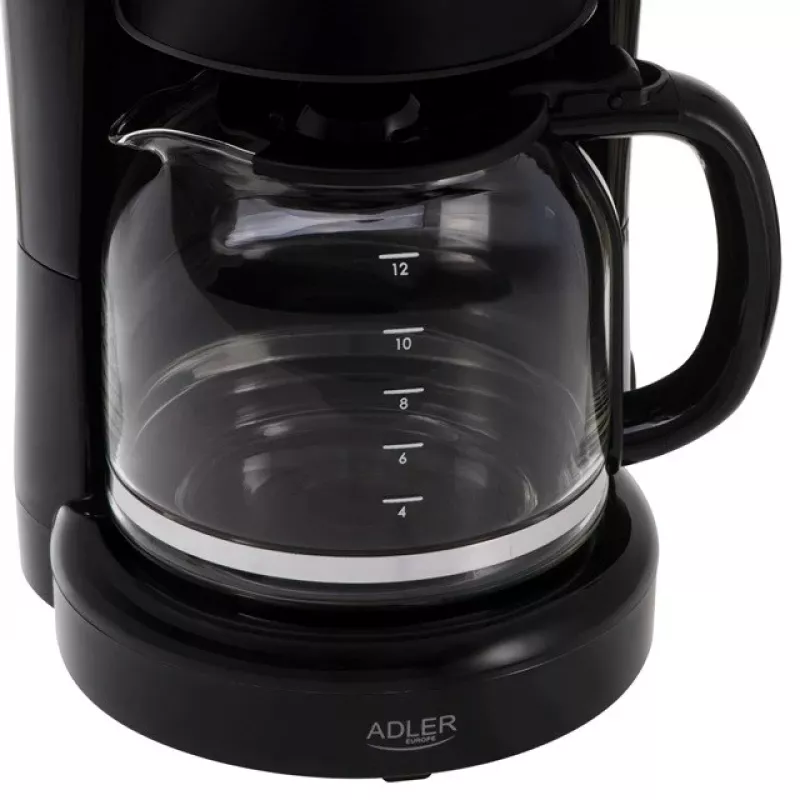 Adler AD 4383 kavos aparatas, 1,5 l, juodas