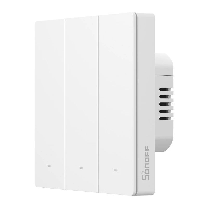 SONOFF M5-3C-86W WiFi Matter Smart Wall Switch (3 kanalų) Baltas