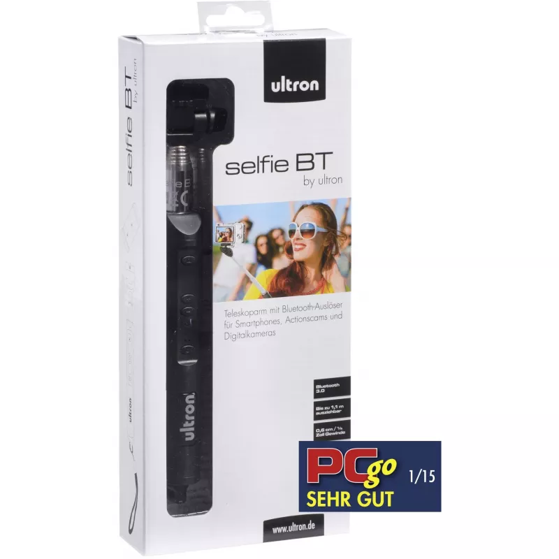 Ultron Selfie Stick Telescopic Arm su Bluetooth Triggeriu