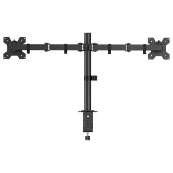 Equip Dvigubo monitoriaus laikiklis stalviršiui 17-32 inch 360° Šarnyrinis 10kg Juodas