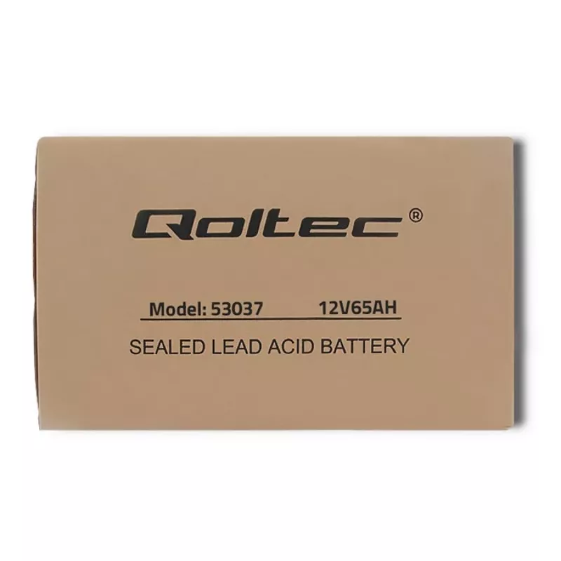 Qoltec 53037 AGM akumuliatorius 12V 65Ah max 780A