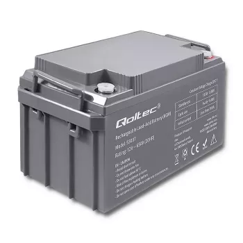 Qoltec 53037 AGM akumuliatorius 12V 65Ah max 780A