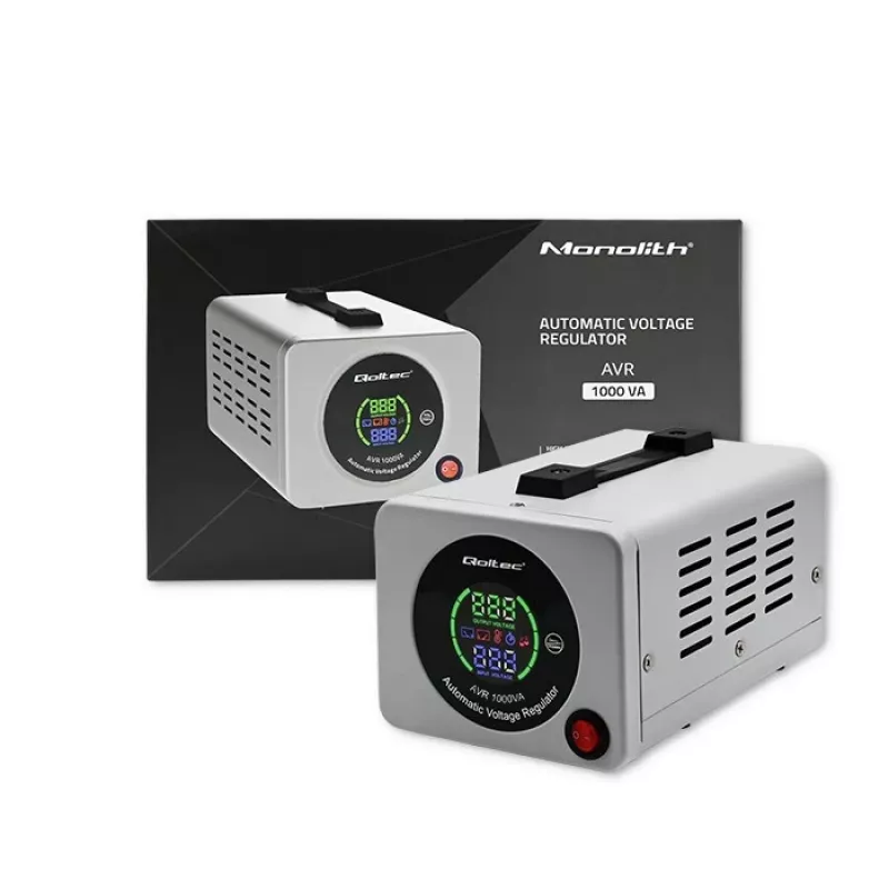 Qoltec 50723 Automatinis įtampos stabilizatorius AVR 1000VA