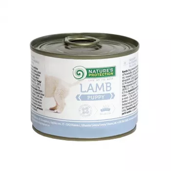 NATURE'S PROTECTION Puppy Lamb - Šlapias ėdalas šuniukams - 200 g