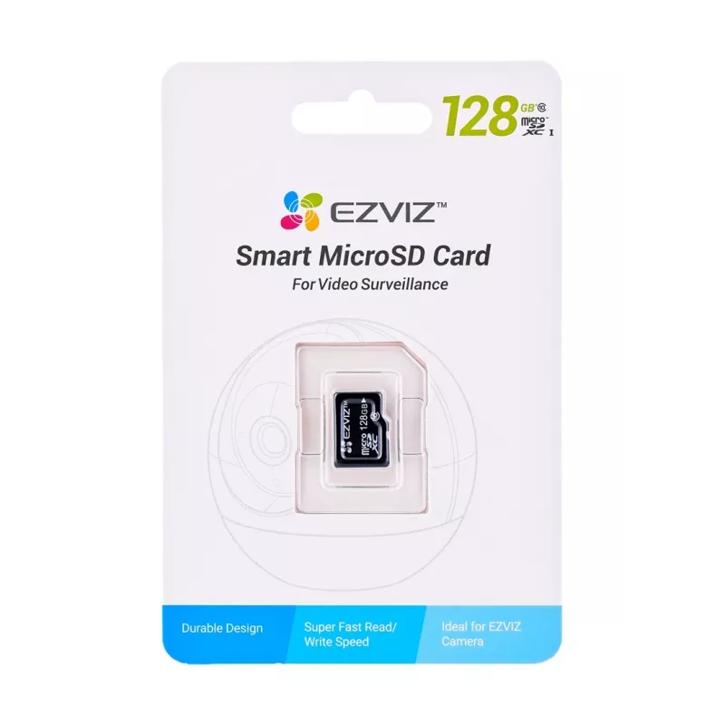 EZVIZ MicroSD 128 GB MicroSDXC UHS-I Class 10 atminties kortelė