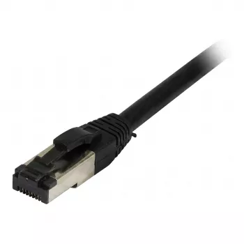 Synergy21 Patch Cable RJ45, CAT8.1 2000MHz, 2m, Black, S-STP (S/FTP), TPE/LSZH (SuperFlex), AWG26