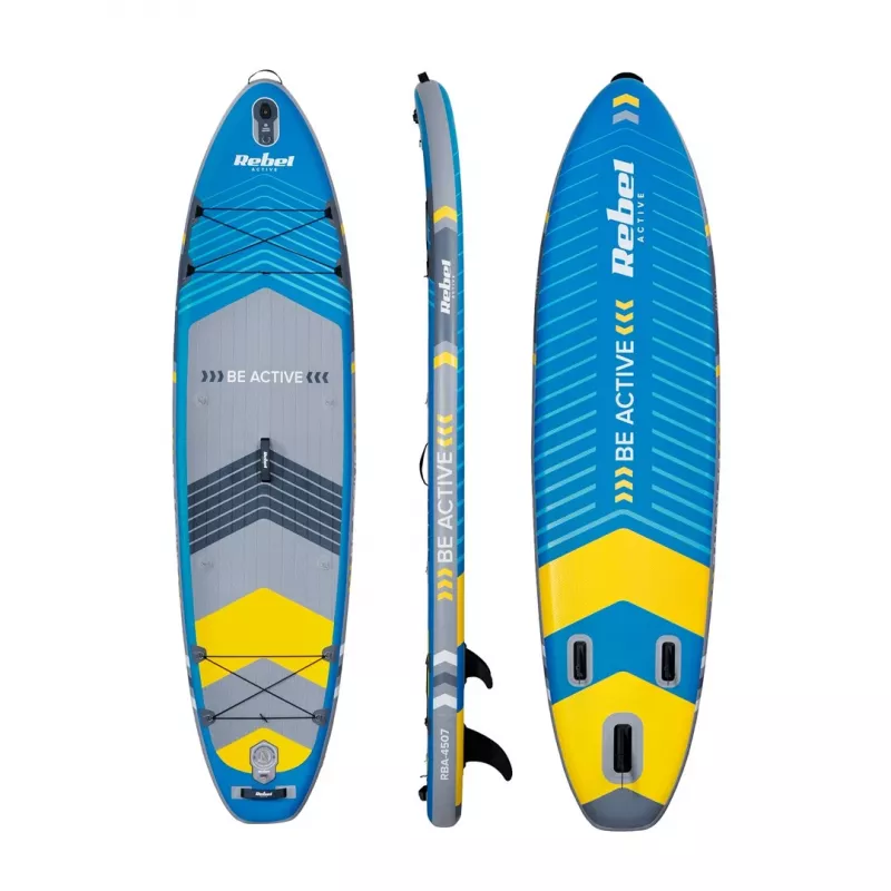 REBEL ACTIVE RBA-4507 Inflatable SUP Board - Blue