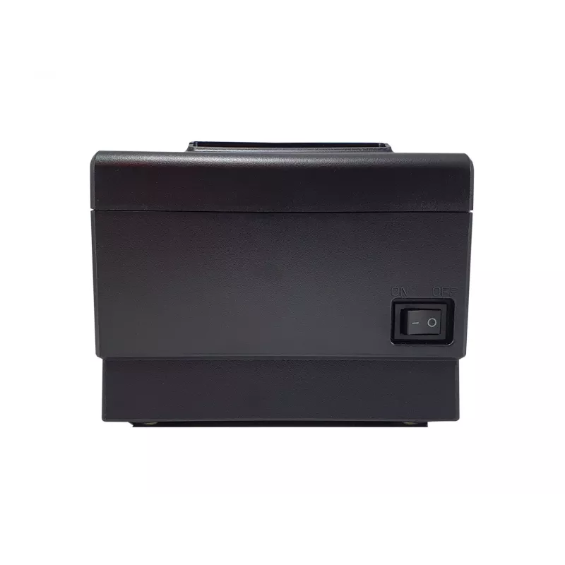 Equip 58/80mm terminis kvitų spausdintuvas su automatiniu pjovikliu, USB/Bluetooth/WiFi/jungtimi kasos stalčiui, juodas