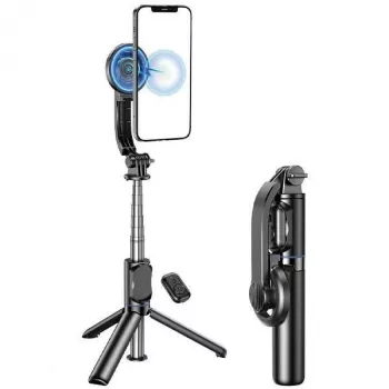 AWEI X51 Magnetinis Selfie Strypas Tripodas Juodas