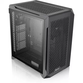Thermaltake CTE C700 Air Mid Tower E-ATX korpusas su grūdinto stiklo šonine sienele, juodas
