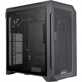 Thermaltake CTE C700 Air Mid Tower E-ATX korpusas su grūdinto stiklo šonine sienele, juodas