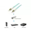 Equip Fiber Optic Patch Cable LC to LC 1,5m Multimode Duplex OM3 Turquoise
