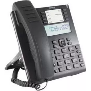 Mitel 6910 SIP telefonas - atviro SIP protokolo telefonas - su eterneto kabeliu, be maitinimo šaltinio (50009433)