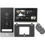 EZVIZ HP7 Pro 4K IP vaizdo domofono komplektas su 7 colių jutikliniu monitoriumi, Wi-Fi 6, delno skaitytuvu, veido atpažinimu, RFID, IP65 lauko stotele
