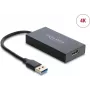 Delock Adapter USB Type-A Male to HDMI Female 4K