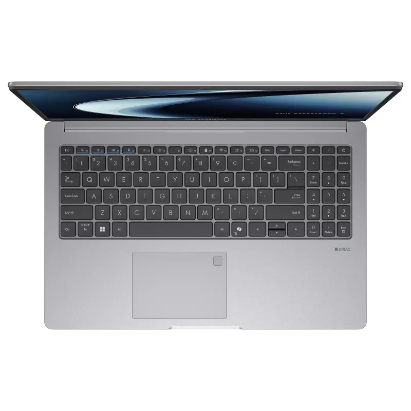 ASUS ExpertBook P1 PM1503CDA-S70262X nešiojamas kompiuteris, 15,6 colio Full HD IPS, AMD Ryzen 7 170, 16GB DDR5, 512GB SSD, Windows 11 Pro, vokiška QWERTZ klaviatūra