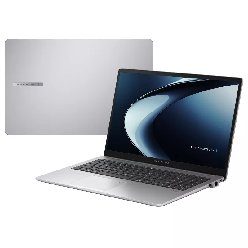 ASUS ExpertBook P1 PM1503CDA-S70262X nešiojamas kompiuteris, 15,6 colio Full HD IPS, AMD Ryzen 7 170, 16GB DDR5, 512GB SSD, Windows 11 Pro, vokiška QWERTZ klaviatūra