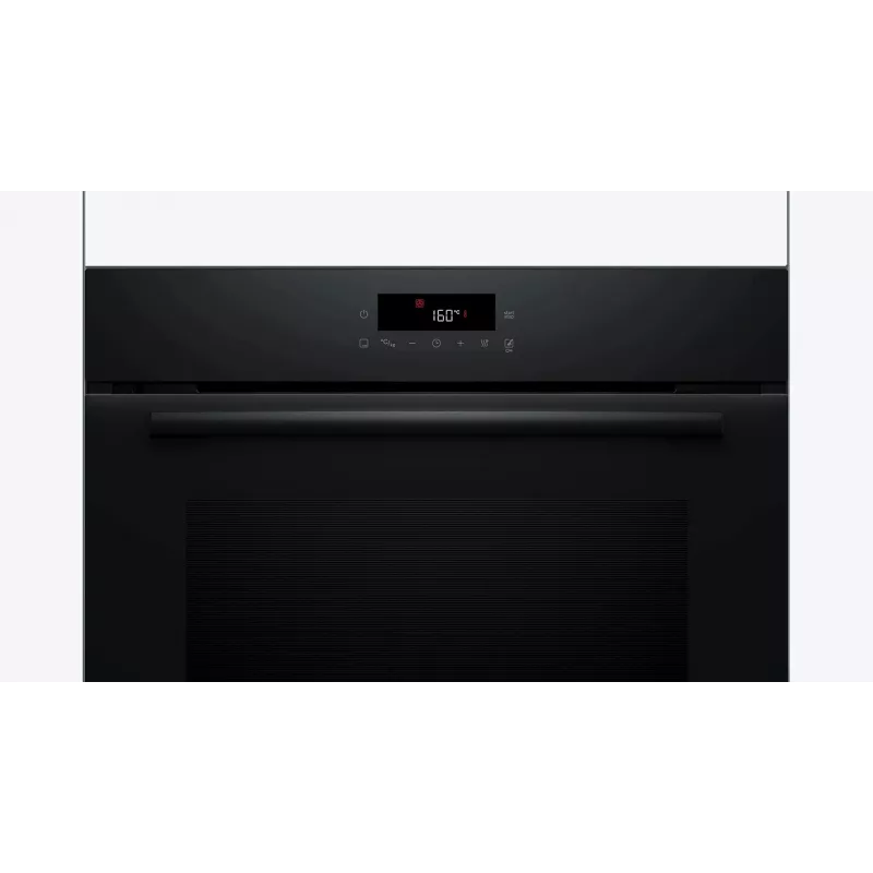 BOSCH HBG571EB4 Įmontuojama orkaitė, juoda, 71 L, pirolizinis apsivalymas, 7 kaitinimo būdai