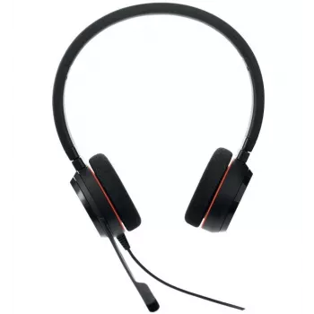 Jabra Evolve 20 MS Stereo USB-C Ausinė su Triukšmą Slopinančiu Mikrofonu, Juoda