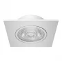 Synergy 21 LED Recessed Ceiling Spot Helios White - Square + Tilting - Neutral White