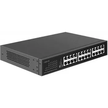 LogiLink NS1324 24 portų gigabito tinklo jungiklis (nevaldomas) juodas