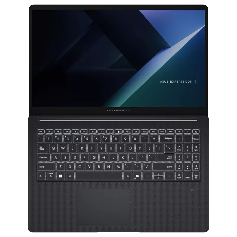 ASUS ExpertBook B1 B1503CVA-S79180 15,6 col. Full HD IPS nešiojamas kompiuteris, Intel Core 7 150U, 16GB DDR5, 256GB SSD, FreeDOS, vokiška klaviatūra, Star Black