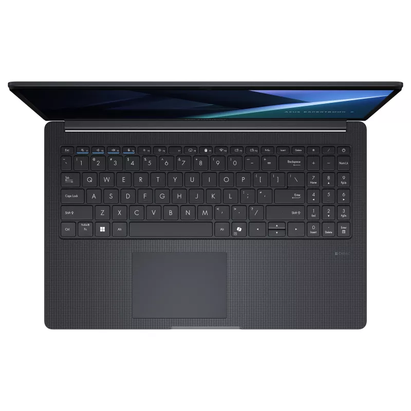 ASUS ExpertBook B1 B1503CVA-S79180 15,6 col. Full HD IPS nešiojamas kompiuteris, Intel Core 7 150U, 16GB DDR5, 256GB SSD, FreeDOS, vokiška klaviatūra, Star Black