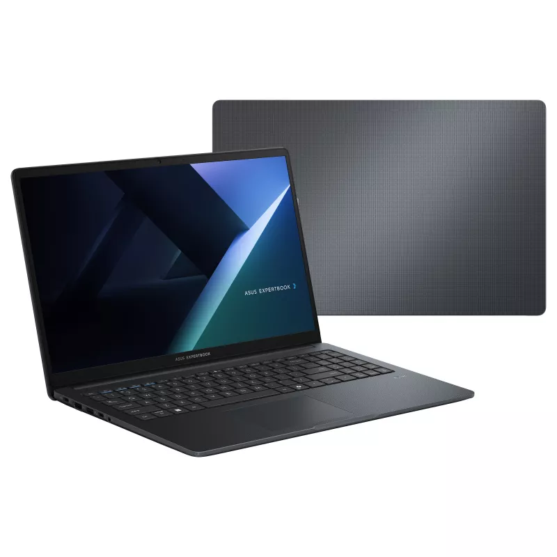 ASUS ExpertBook B1 B1503CVA-S79180 15,6 col. Full HD IPS nešiojamas kompiuteris, Intel Core 7 150U, 16GB DDR5, 256GB SSD, FreeDOS, vokiška klaviatūra, Star Black