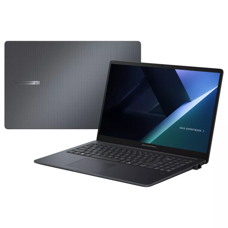 ASUS ExpertBook B1 B1503CVA-S79180 15,6 col. Full HD IPS nešiojamas kompiuteris, Intel Core 7 150U, 16GB DDR5, 256GB SSD, FreeDOS, vokiška klaviatūra, Star Black