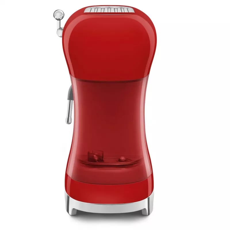 Smeg ECF02RDEU 50's Style Manual Espresso Machine 1.1 L Raudona