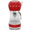Smeg ECF02RDEU 50's Style Manual Espresso Machine 1.1 L Raudona