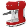 Smeg ECF02RDEU 50's Style Manual Espresso Machine 1.1 L Raudona