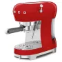 Smeg ECF02RDEU 50's Style Manual Espresso Machine 1.1 L Raudona