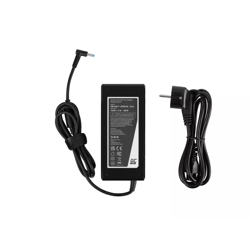 Green Cell PRO 19,5V 7.7A 150W Laptop Power Adapter for HP ZBook 15 G3 G4 G5 G6