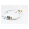 Good Connections SmartFLEX SAT Antenos Laidas, IEC/Coax Kampiškas Kištukas į Lizdą, Auksuotas, Keturgubai Ekranuotas, 120 dB, Baltas, 2 m (GC-M2063)